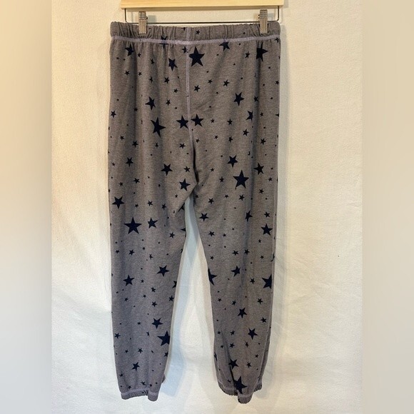 NWT Free People FP Movement Revolve Star Print Joggers Loungewear Size L - Picture 3 of 8